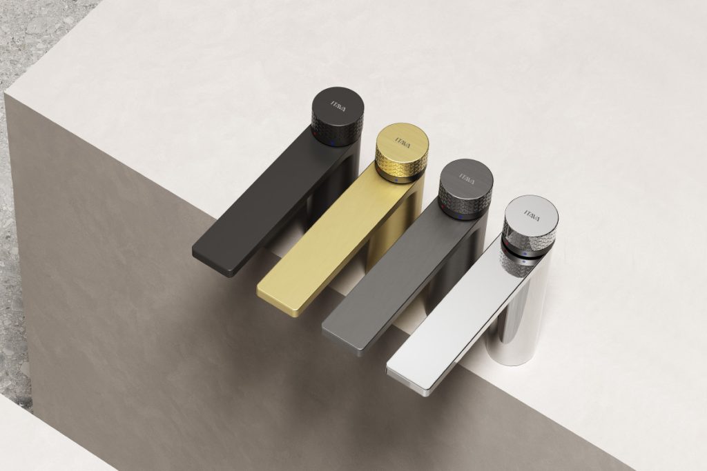 jett series of a modern bathroom mixers