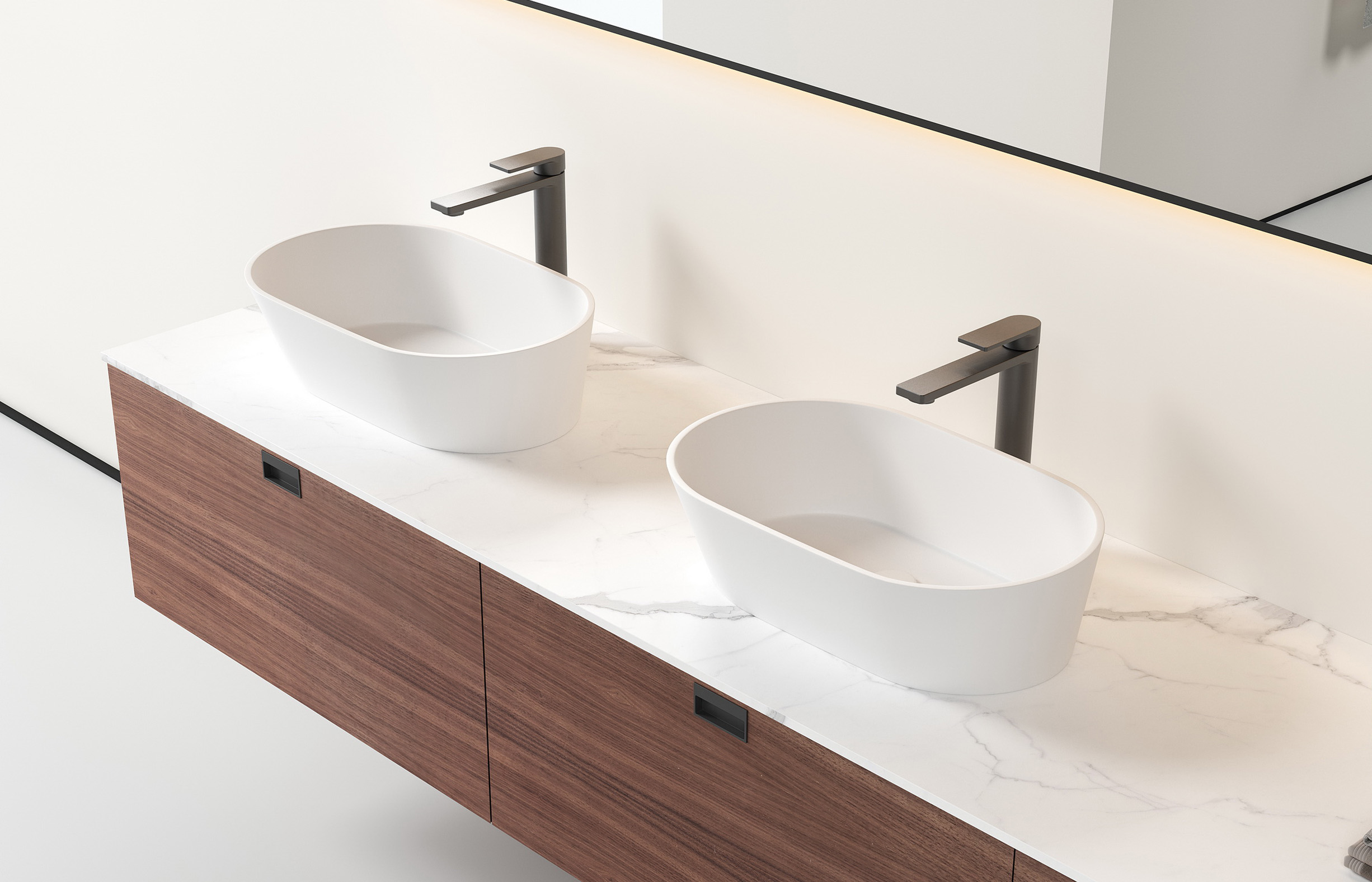 LED bathroom mirror cabinet2