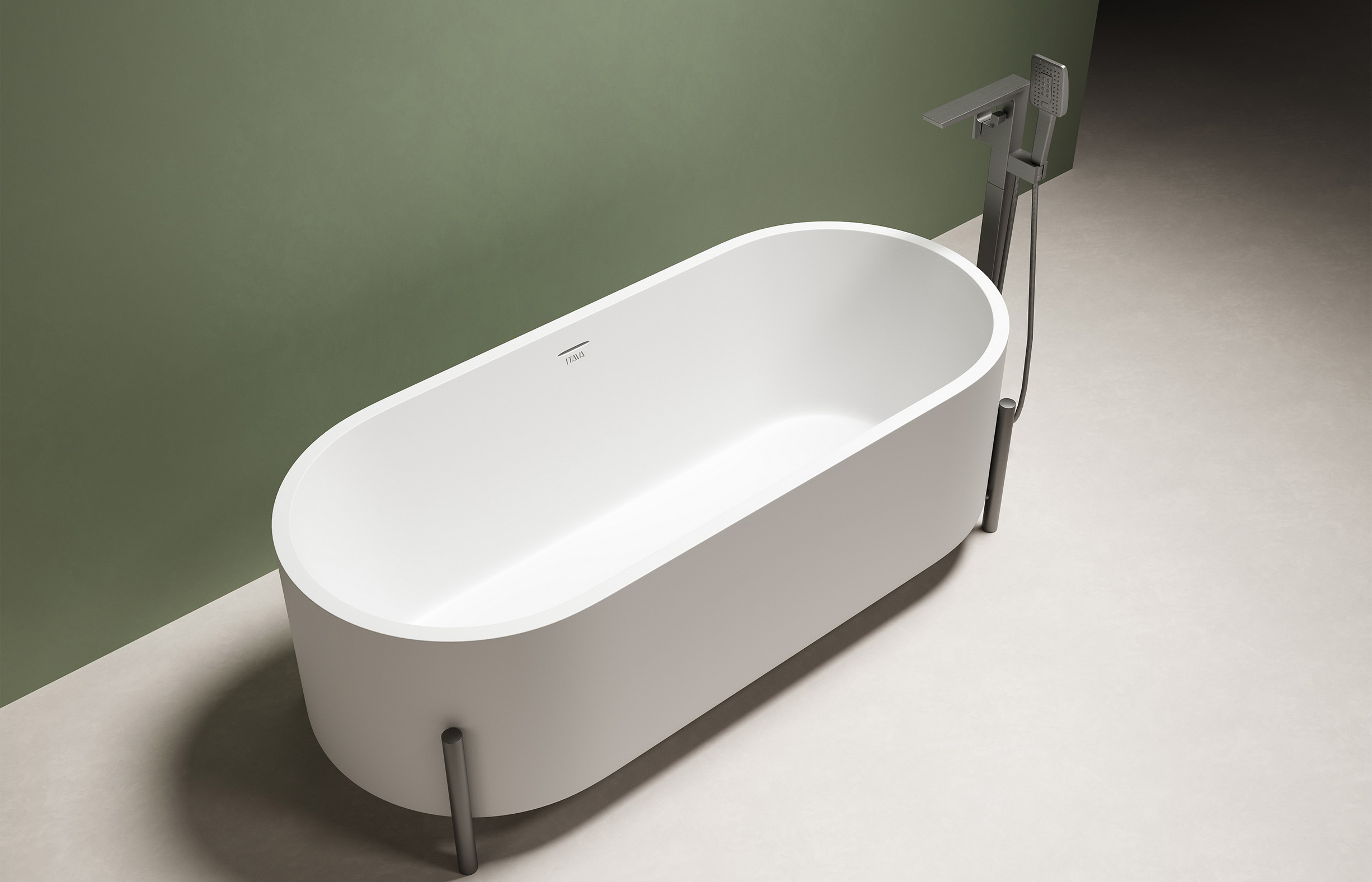 how to clean around a freestanding bathtub2