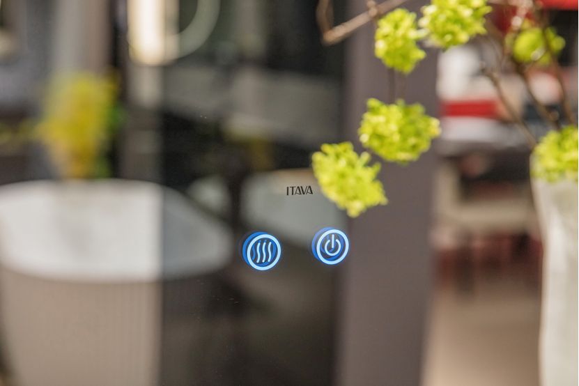 ITAVA smart sensor anti-fog LED bathroom mirror.